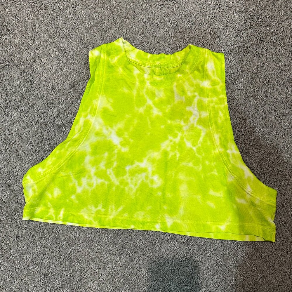 Lululemon All Yours Crop Tank *Tie Dye